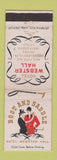 Matchbook Cover - Hotel Webster Hall Pittsburgh PA Boo and Saddle WEAR