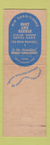 Matchbook Cover - Hotel Webster Hall Pittsburgh PA Boo and Saddle WEAR