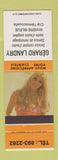 Matchbook Cover - Gerard Landry Temiscouata QC pinup