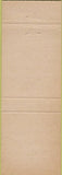 Matchbook Cover - Medaglia Bros Wellesley Hills MA