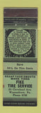 Matchbook Cover - Fike Tire Service Wayneboro PA