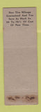 Matchbook Cover - Fike Tire Service Wayneboro PA