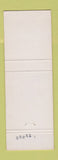 Matchbook Cover - Warren TV PA Cable