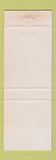 Matchbook Cover - Grange National Bank Hughesville PA