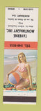 Matchbook Cover - Taverne Montmagny QC pinup