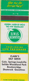 Matchbook Cover - oil gas Leadville Salida Breckenridge Woodland Park CO