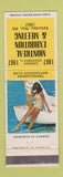 Matchbook Cover - Trans Canada Match Club Meeting Montral QC 1967 pinup