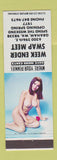 Matchbook Cover - Week Ender Swap Meet Graham WA 1977 pinup