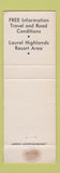 Matchbook Cover - Garden Center Restaurant New Stanton PA WEAR