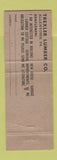 Matchbook Cover - Trexler Lumber Alletnwon PA 1956
