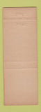 Matchbook Cover - Penn Wells Hotel Wellsboro PA WEAR