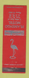 Matchbook Cover - Flamingo Motel York PA