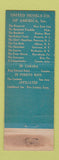 Matchbook Cover - Lawrence Hotel Erie PA