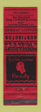 Matchbook Cover - Huntington Beauty Shoppe Easton PA girlie WEAR