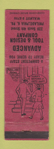 Matchbook Cover - Advanced Tool Design Philadelphioa PA WEAR