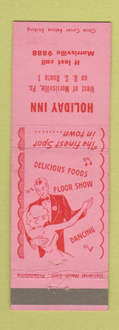 Matchbook Cover - Holiday Inn Morrisville PA