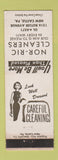 Matchbook Cover - Nor Ric Cleaners New Castle PA girlie
