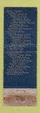 Matchbook Cover - Grenoble Hotels Harrisburg PA WORN