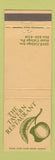 Matchbook Cover - Tavern Restaurant State College PA apple WEAR