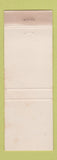 Matchbook Cover - Glass Motel Erie PA