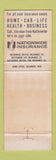 Matchbook Cover - Earl Wagner Insurance Nationwide Emmaus PA