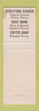 Matchbook Cover - Bellevue Stratford Hotel Philadelphia PA