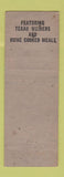 Matchbook Cover - Slim's Lunch Scanton PA