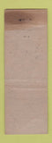 Matchbook Cover - Irwin's Restaurant Lititz PA WORN