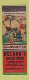 Matchbook Cover - Nelson's Confectionery Millersburg PA WEAR