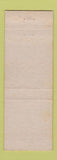 Matchbook Cover - Hut Restaurant pizza New Castle PA