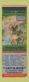 Matchbook Cover - Jay & Bob Greeting Cards Harrisburg PA WEAR