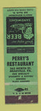 Matchbook Cover - Perry's Restaurant Meadville PA