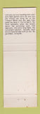 Matchbook Cover - Tranquil Motel Erie PA