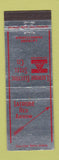 Matchbook Cover - Latrobe Electric Steel Red Arrow Latrobe PA