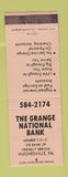 Matchbook Cover - Grange National Bank Hughesville PA