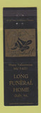 Matchbook Cover - Long Funeral Home Oley PA