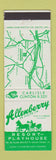 Matchbook Cover - Allenberry Resort Playhouse Boiling Springs PA