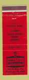 Matchbook Cover - Johnny Cross Restaurant Italian Coshohocken PA