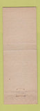 Matchbook Cover - Inn Buck Hill Falls PA