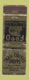 Matchbook Cover - Trail Coffee Shop York PA WORN
