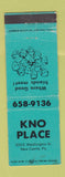 Matchbook Cover - Kno Place New Castle PA WEAR
