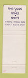 Matchbook Cover - Canterbury Court Stevens House Lancaster PA
