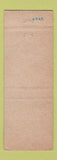 Matchbook Cover - West Ward Savings and Loan Shamokin Dam PA