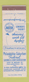 Matchbook Cover - Philadelphia Suburban Federal Savings PA