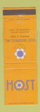 Matchbook Cover - Host Enterprises Lancaster PA WEAR