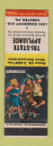 Matchbook Cover - Tri State Appliance Chester PA