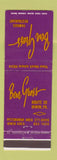Matchbook Cover - Ben Gross Restaurant Irwin PA