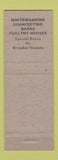 Matchbook Cover - Hess Bros Spraying Florin PA