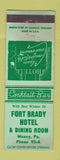 Matchbook Cover - Fort Brady Hotel Muncy PA