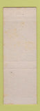 Matchbook Cover - Hut REstaurant pizza New Castle PA